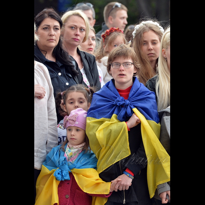 18 травня 2017 парад вишиванок у Маріуполі, Донецька обл.